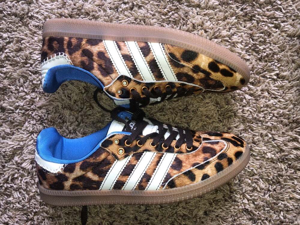Adidas x Wales Bonner Samba Pony Leopard Sneakers - Picture 15 of 15